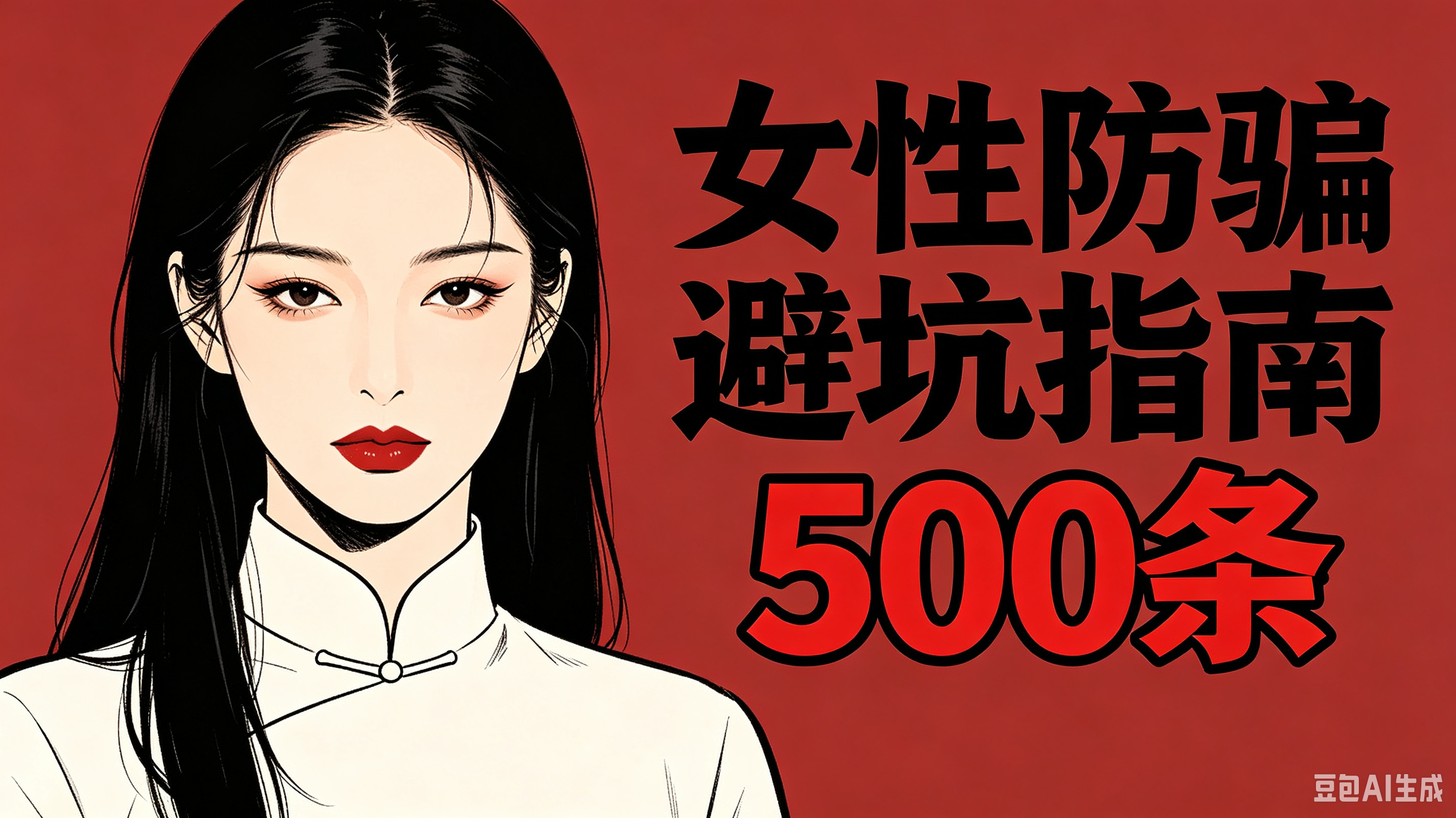 女性防骗避坑指南 500 条封面